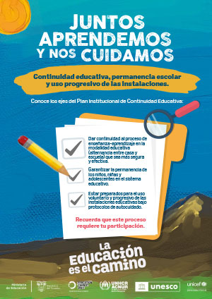 Continuidad Educativa - Afiche ejes PICE
