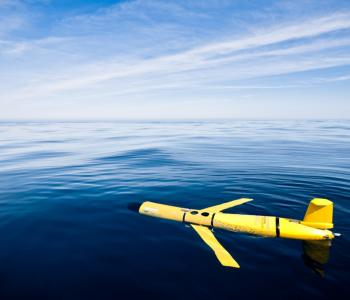  intergovernmental oceanographic commission of unesco - autonomous underwater vehicle, or ocean glider, at surface. Image credit: SOCIB