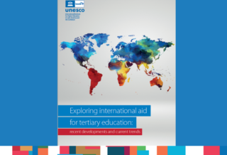 A new report analyzes for the first time the global flows of international aid for tertiary education