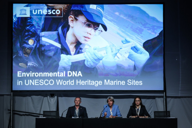 Innovative eDNA initiative at UN Ocean Conference © UNESCO