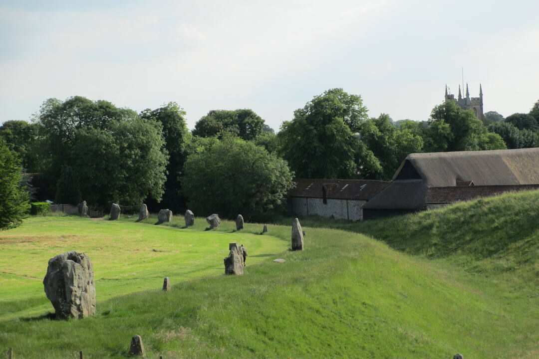 Avebury at summer solstice 2014