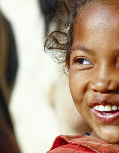 International Day for the Eradication of Poverty - Smiling Girl from Madagascar