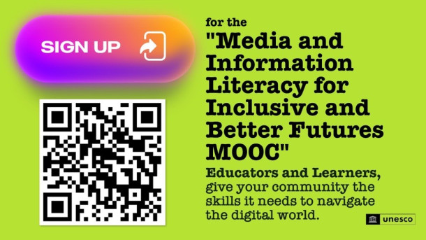 Media and Information Literacy for Inclusive and Better Futures MOOC