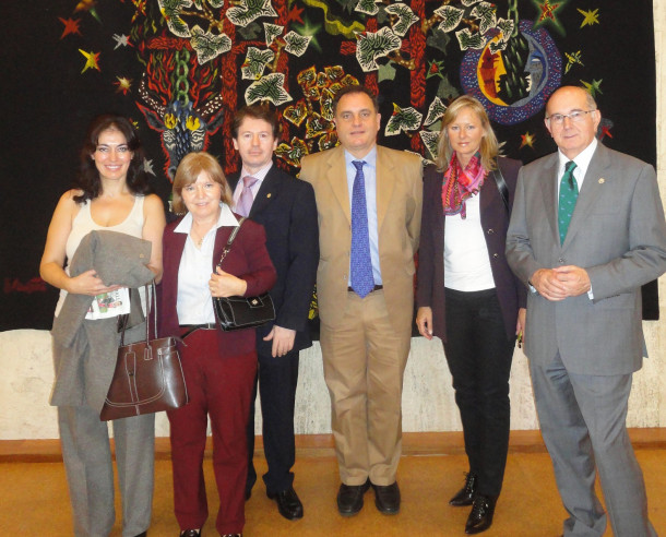 Spanish Radio Academy Delegation in UNESCO, 2011.