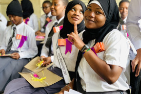 UNESCO Prize for Girls’ and Women’s Education laureate mentors Tanzanian girls through crucial school transitions 