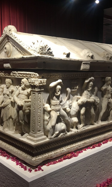 The Heracles Sarcophagus was returned to Turkey in 2017 