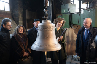 Visit at the Cornille Havard Bell foundery  at Villedieu-les-Poêles
