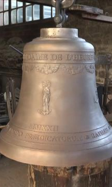 The casting of three new bells of Al-Saa’a Church