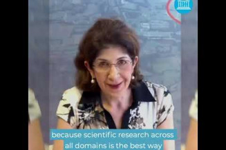 CERN Director-General Fabiola Gianotti on science for society in times of crisis