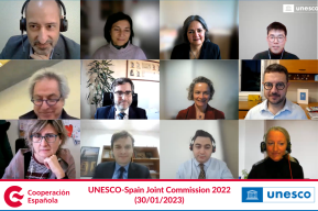 La UNESCO y España celebran sus 20 años de cooperación en la comisión mixta (COMIX) 2022
