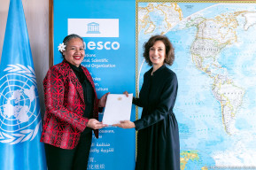 Déléguée Permanente de Samoa auprès de l'UNESCO (mars 2023)