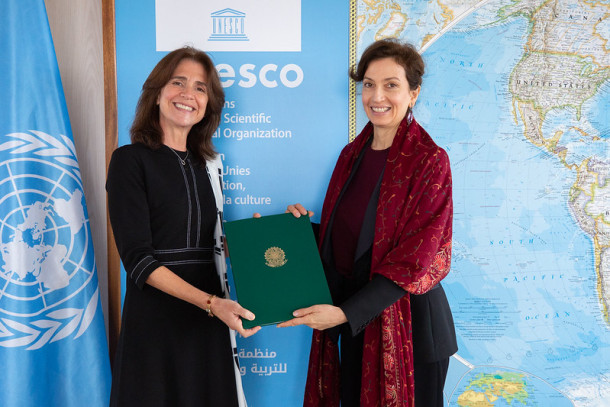 H.E. Ms Paula Alves de Souza, Ambassador, Permanent Delegate of Brazil to UNESCO