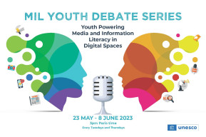 Deuxième édition de la série de débats de jeunes sur l'éducation aux médias et à l'information