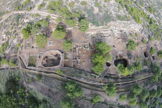 Soureza ancient mining centre in Lavreotiki UNESCO Global Geopark, Greece