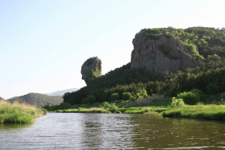 Byeongbawi Rock, Gochang County, Jeonbuk West Coast UNESCO Global Geopark, Republic of Korea