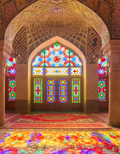 Mosquée Nasir Al-Mulk à Shiraz