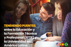 Webinar: Building bridges between Technical and Vocational Education and Training (TVET) and the University in Latin America