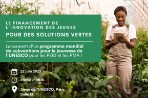 Financing Youth innovation for green solutions
