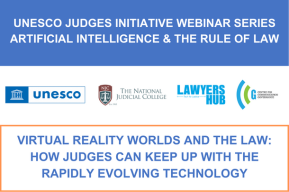 Les mondes de la réalité virtuelle et la loi : comment les juges peuvent suivre l'évolution rapide de la technologie