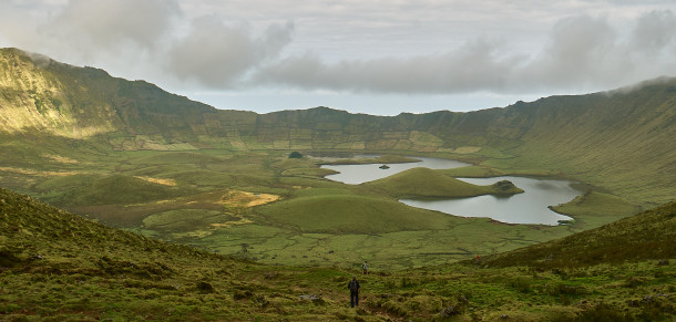 Azores UNESCO Global Geopark and Corvo Island Biosphere Reserve in Portugal