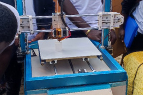 The UNESCO Youth ICT Boost Camp reveals the creator of a 3D Printer