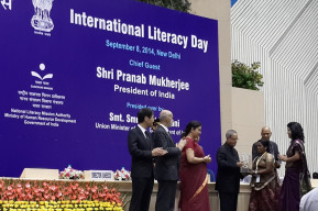 2014 International Literacy Day celebrations in New Delhi