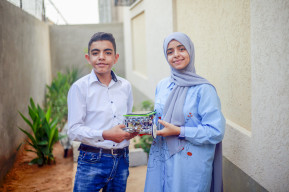 From Gaza to Germany with GardeBot the Robot 