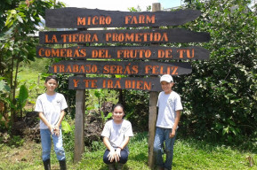 La naturaleza es el profesor con más experiencia de la escuela San Francisco en Costa Rica