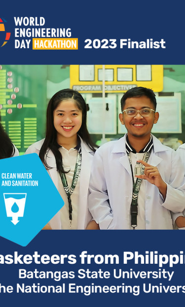 These engineering students from Batangas State University in the Philippines make up one of the 12 finalist teams in this year’s hackathon organized by the World Federation of Engineering Organizations. Their idea: to turn single-use face masks into non-toxic carbon quantum dots that dissolve in water.