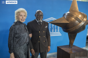 Art exhibition “Sacred Planet” advocates for the SDGs, an initiative of Ms. Ute-Henriette Ohoven, UNESCO Goodwill Ambassador