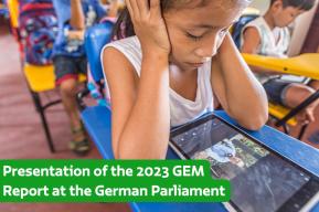 Presentation of the 2023 GEM Report at the German Parliament