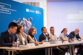 UNESCO trains media in host countries to better report Ukrainian refugee issues and concerns