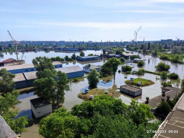 Kakhovka Dam Destruction Ukraine - UNESCO report