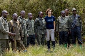 On a visit to Rwanda, Audrey Azoulay calls for greater global efforts to protect the great apes
