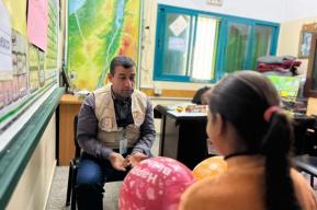 UNESCO is providing mental health and psychosocial support to children in the Gaza Strip