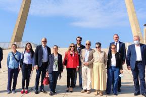 في طرابلس، جولة تفقدية لليونسكو وسفير البرازيل لمعرض رشيد كرامي الدولي