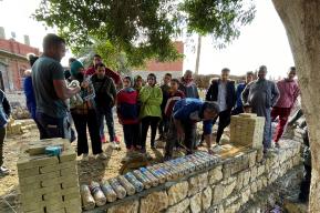حملة فن التخلص من القمامة في مصر: البناء من أجل الاستدامة، البناء من أجل التعليم