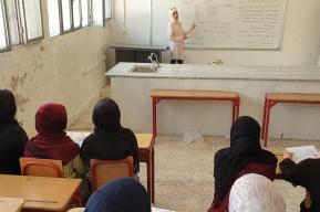 اليونسكو تساعد الطلاب السوريين على اجتياز امتحانات نهاية العام