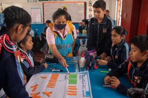 Escolares migrantes y refugiados venezolanos participan de una educación inclusiva en Perú