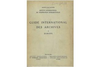 Committee of Expert Archivists, International Archives Guide