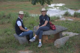 Experts Helga Chulepin & Carlos Merizalde, mission to Viñales, Cuba - Global Geopark candidate