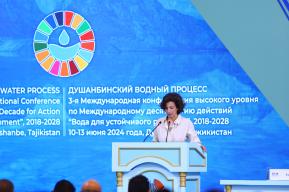 The Director-General of UNESCO Audrey Azoulay made an official visit to Tajikistan.