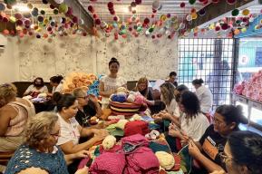 Proeza Institute promotes a crochet campaign for flood victims in Rio Grande do Sul, Brazil